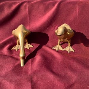 Brass ducks